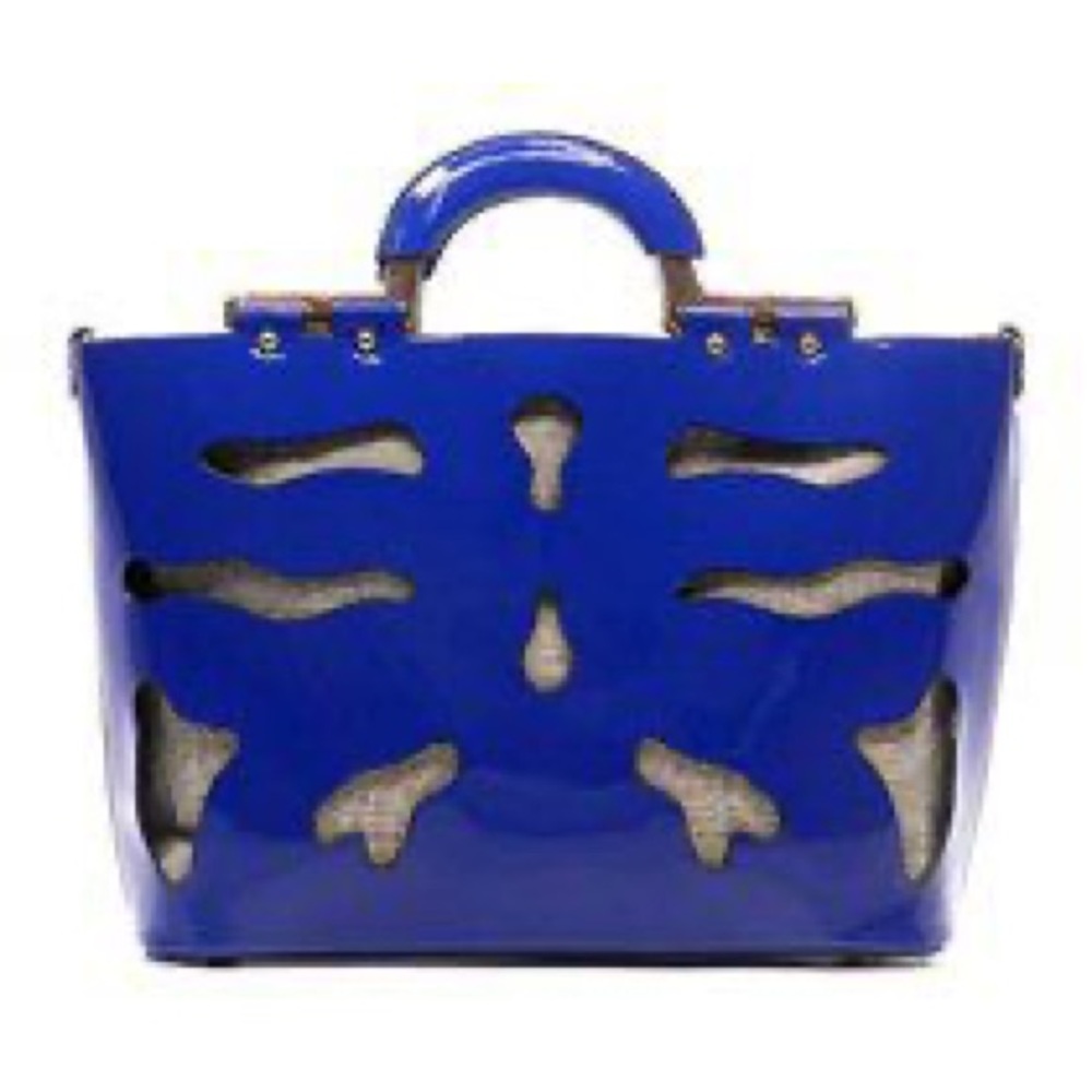 2-N-1 Chique Zebra Laser Bag